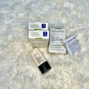 SET of 3 Perricone MD Hypoallergenic spf/35 Calming Veil + FREE Perricon…